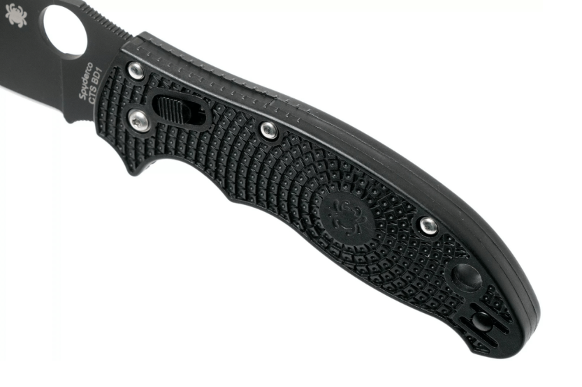 Spyderco Manix 2 C101PBBK2 fällkniv svart nylon/glasfiberhandtag 11,8cm