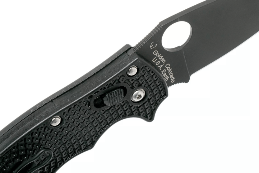 Spyderco Manix 2 C101PBBK2 taittoveitsi musta nylon/lasikuitukahva 11.8cm