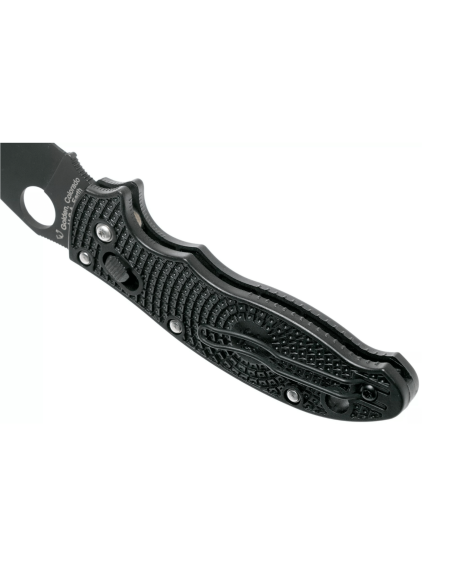 Spyderco Manix 2 C101PBBK2 taittoveitsi musta nylon/lasikuitukahva 11.8cm