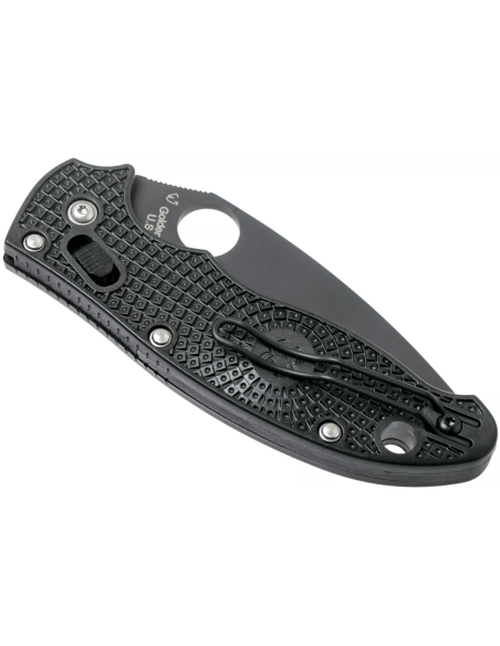 Klappmesser Spyderco Manix 2 C101PBBK2 Nylon-/Fiberglas-Griff schwarz 11,8cm