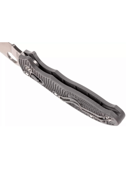 Spyderco Manix 2 Maxamet C101PGY2 vouwmes in grijs copolymeer/fiberglas 11.8cm