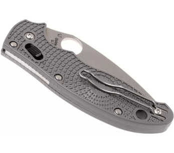 Spyderco Manix 2 Maxamet C101PGY2 foldekniv i grå copolymer/glasfiber 11,8 cm 2