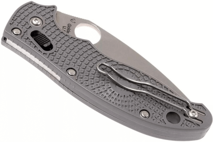 Spyderco Manix 2 Maxamet C101PGY2 foldekniv i grå kopolymer/glassfiber 11,8 cm