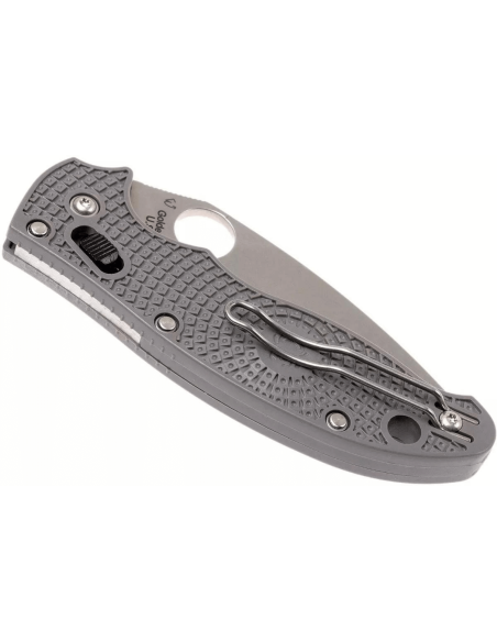 Spyderco Manix 2 Maxamet C101PGY2 fällkniv i grå copolymer/glasfiber 11,8cm