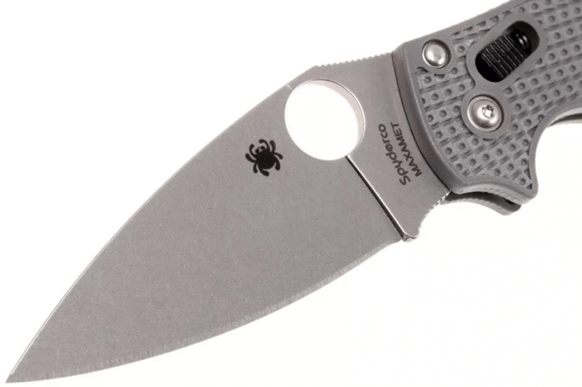 Klappmesser Spyderco Manix 2 Maxamet C101PGY2 aus Copolymer/Glasfaser grau 11,8cm