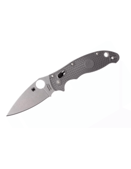Spyderco Manix 2 Maxamet C101PGY2 vouwmes in grijs copolymeer/fiberglas 11.8cm