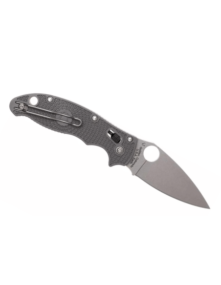 Faca dobrável Spyderco Manix 2 Maxamet C101PGY2 em copolímero cinzento/fibra de vidro 11,8 cm