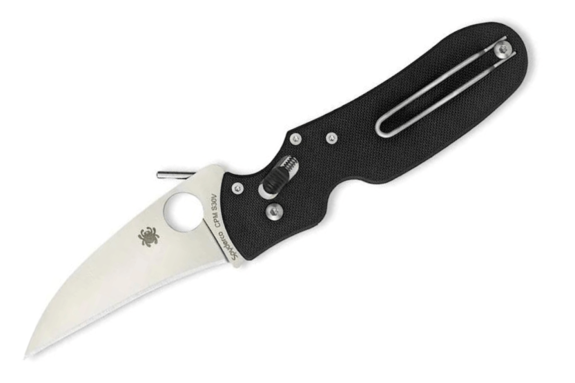 Spyderco P'kal C103GP foldekniv 11,2 cm sort G10-håndtag
