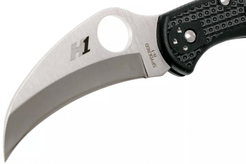 Klappmesser Spyderco Tasman Salt 2 C106PBK2 Nylon/Glasfaser Griff schwarz 10,8cm