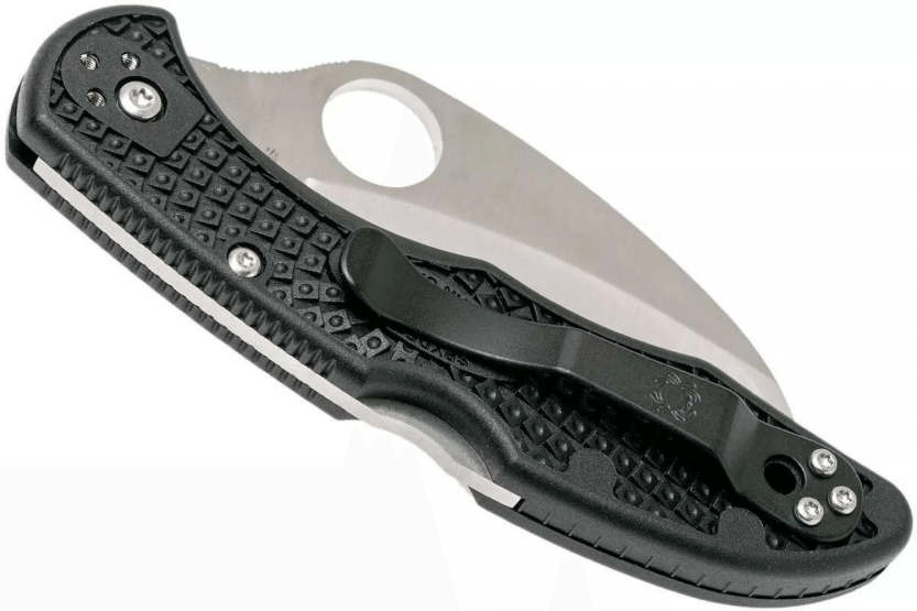Klappmesser Spyderco Tasman Salt 2 C106PBK2 Nylon/Glasfaser Griff schwarz 10,8cm
