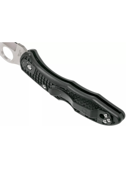Klappmesser Spyderco Tasman Salt 2 C106PBK2 Nylon/Glasfaser Griff schwarz 10,8cm