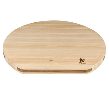 Tabla de cortar KAI de Hinoki japonés - Original forma de D