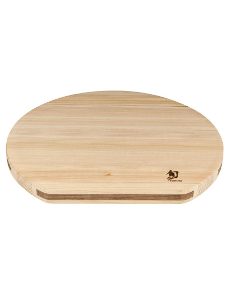 Tábua de cortar KAI em Hinoki japonês - Forma original em D