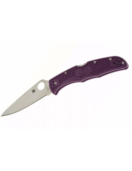 Spyderco Endura 4 C10FPPR nylon/glasfiber violett fällkniv 12,6cm