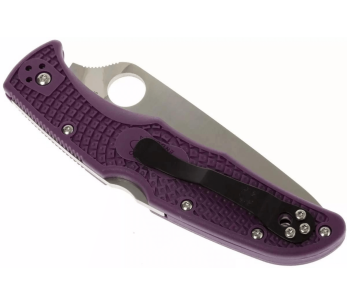 Spyderco Endura 4 C10FPPR nylon/glasfiber violet foldekniv 12,6 cm 2