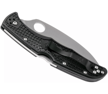 Spyderco Endura 4 C10FSWCBK Wharncliffe fällkniv med tandning i svart nylon/glasfiber 12,6 cm 2