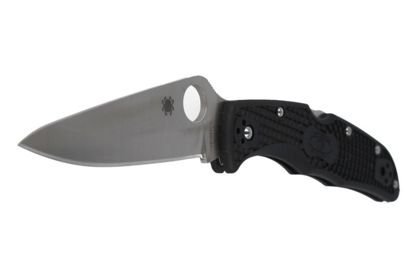 Spyderco Endura 4 C10PBK foldekniv i svart nylon/glassfiber 12,6 cm