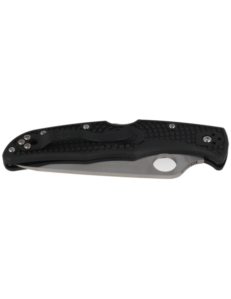 Faca dobrável Spyderco Endura 4 C10PBK em nylon preto/fibra de vidro 12,6cm