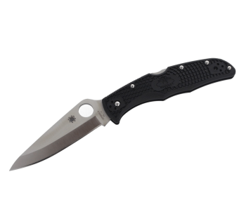 Spyderco Endura 4 C10PBK vouwmes in zwart nylon/fiberglas 12,6cm