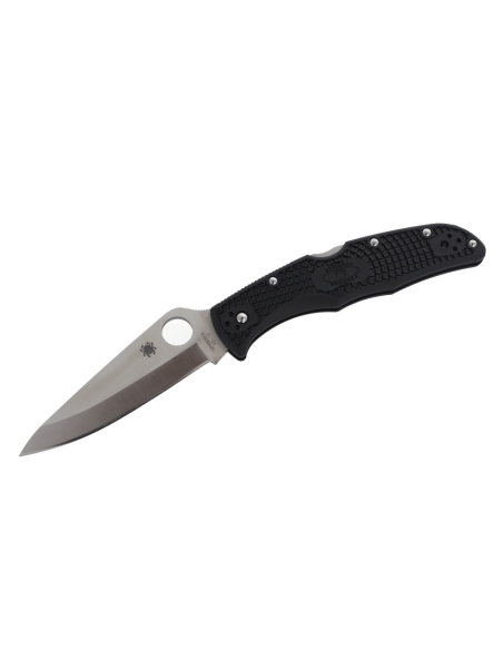 Faca dobrável Spyderco Endura 4 C10PBK em nylon preto/fibra de vidro 12,6 cm