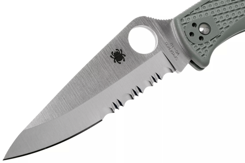 Spyderco Endura 4 C10PSFG coltello pieghevole in nylon/fibra di vetro verde 12,6 cm