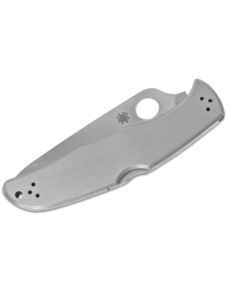 Faca dobrável Spyderco Endura 4 C10S, serrilhada, cabo de aço inoxidável de 12,5 cm