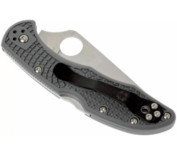 Spyderco Delica 4 C11FPGY taittoveitsi harmaata nailonia/lasikuitua 10.8cm 2