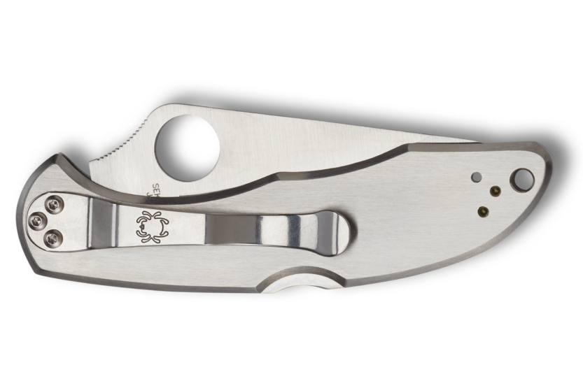 Spyderco Delica 4 C11S foldekniv 10,7 cm med skaft i rustfritt stål