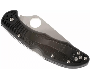 Spyderco Delica 4 C11SBK taittoveitsi hammastetulla mustalla nylon/lasikuitukahvalla 10.8cm 2