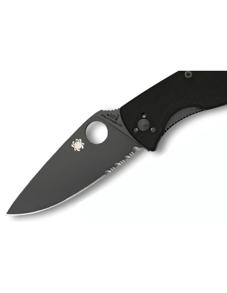 Spyderco Tenacious C122GBBKPS vouwmes met zwart G10 handvat 11,3cm