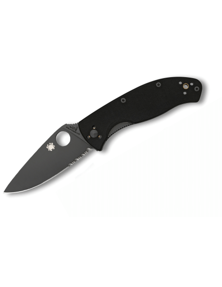 Spyderco Tenacious C122GBBKPS vouwmes met zwart G10 handvat 11,3cm