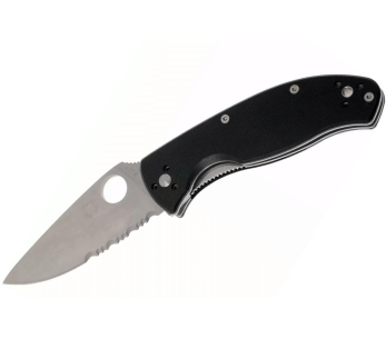 Navaja Spyderco C122GPS Tenacious con mango G10 negro 11.1cm