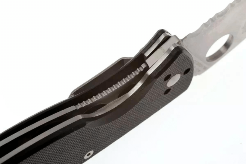 Spyderco Tenacious C122GPS foldekniv 11,1 cm sort G10-håndtag