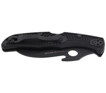 Klappmesser Spyderco Matriarch 2 Wave C12SBBK2W schwarze Klinge Nylon-/Glasfasergriff 12,6cm 2