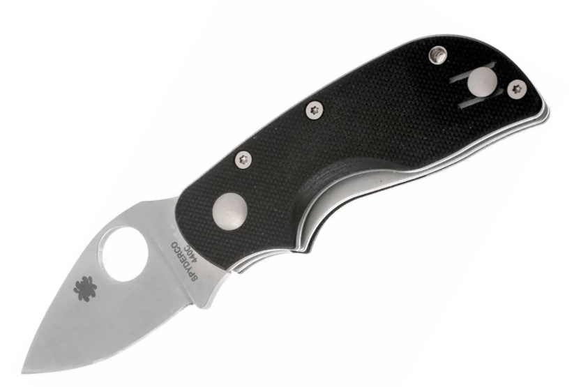Spyderco Chicago C130GP fällkniv 7,9cm svart G10-handtag