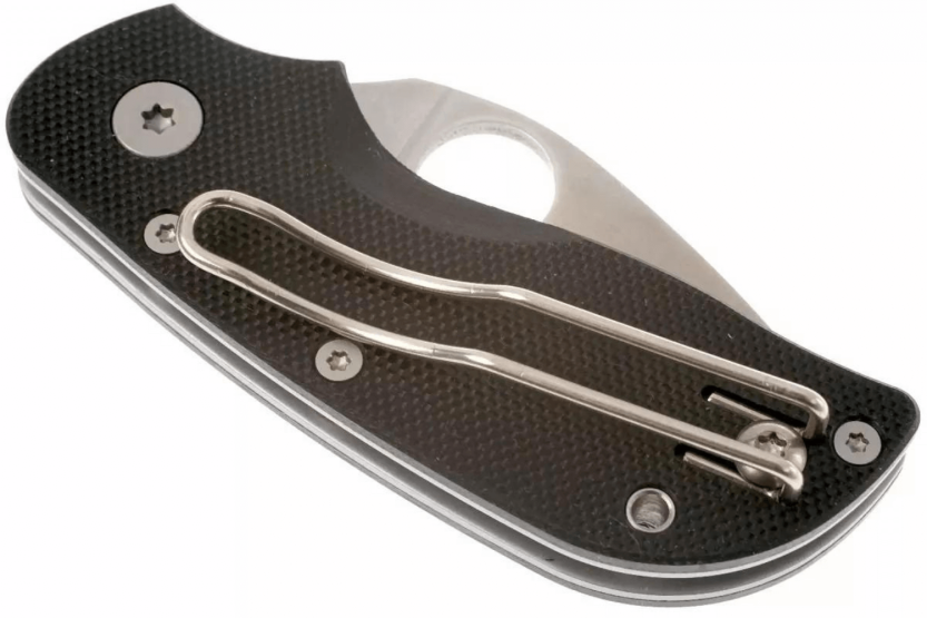 Klappmesser Spyderco Chicago C130GP Griff aus G10 schwarz 7,9cm