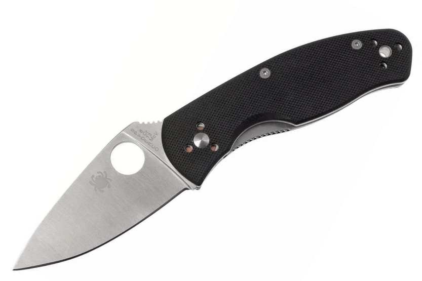 Spyderco Persistence C136GP foldekniv 10,5 cm med svart G10-håndtak