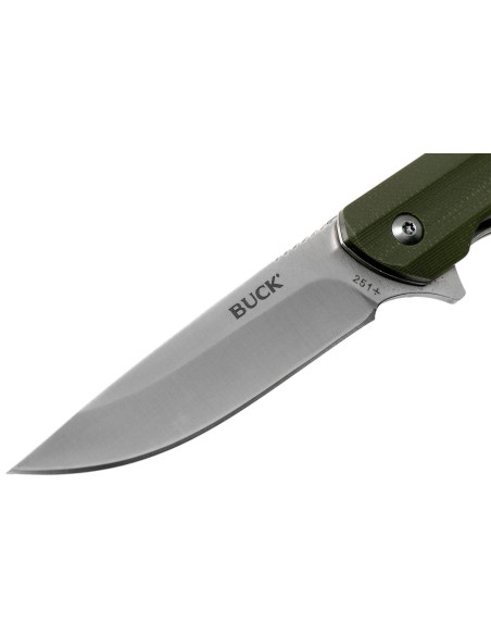 Cuchillo plegable BUCK LANGFORD 025 11.4cm Mango G10