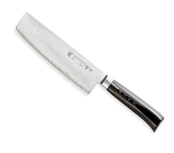 Tamahagane Kyoto 15cm VG5 hoja de acero damasco cuchillo universal japonés