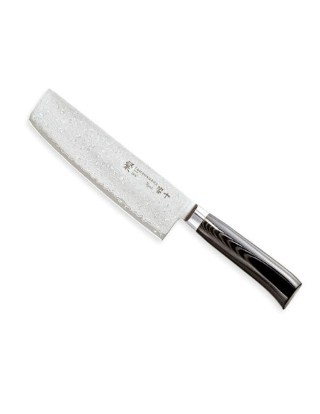 Tamahagane Kyoto universalkniv japansk universalkniv 15cm VG5 damaskusstålblad