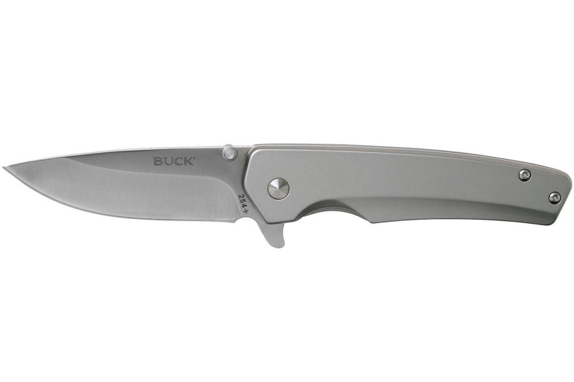 BUCK ODESSA folding knife 0254SSS 11.1cm stainless steel handle