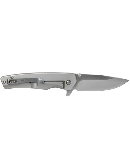 BUCK ODESSA folding knife 0254SSS 11.1cm stainless steel handle