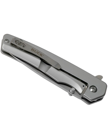 BUCK ODESSA folding knife 0254SSS 11.1cm stainless steel handle