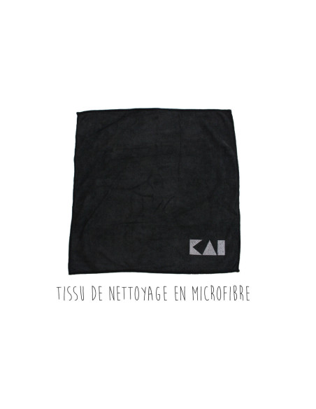 Kit de manutenção de facas de cozinha KAI - Óleo + Microfibra