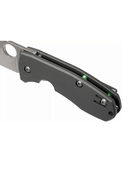 Klappmesser Spyderco Techno 2 C158TIP2 Titanium Griff 8,8cm