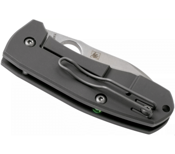 Klappmesser Spyderco Techno 2 C158TIP2 Titanium Griff 8,8cm 2