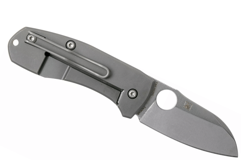 Navaja Spyderco Techno 2 C158TIP2 8.8cm mango titanio