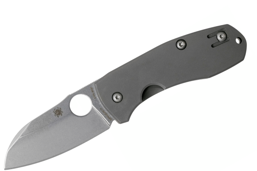 Klappmesser Spyderco Techno 2 C158TIP2 Titanium Griff 8,8cm