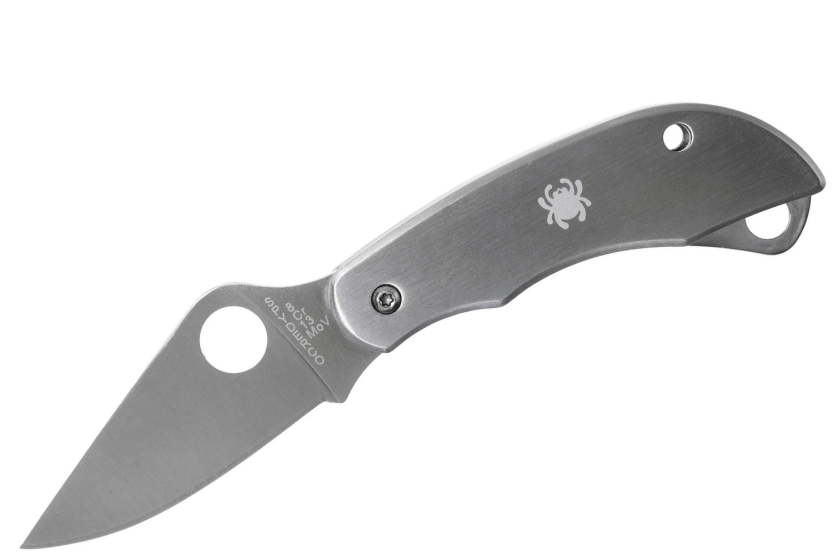Klappmesser Spyderco Clipitool C169P Stahlgriff 6,5cm + Meißel