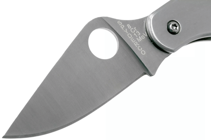 Faca dobrável Spyderco Clipitool C169P cabo de aço de 6,5 cm + cinzel